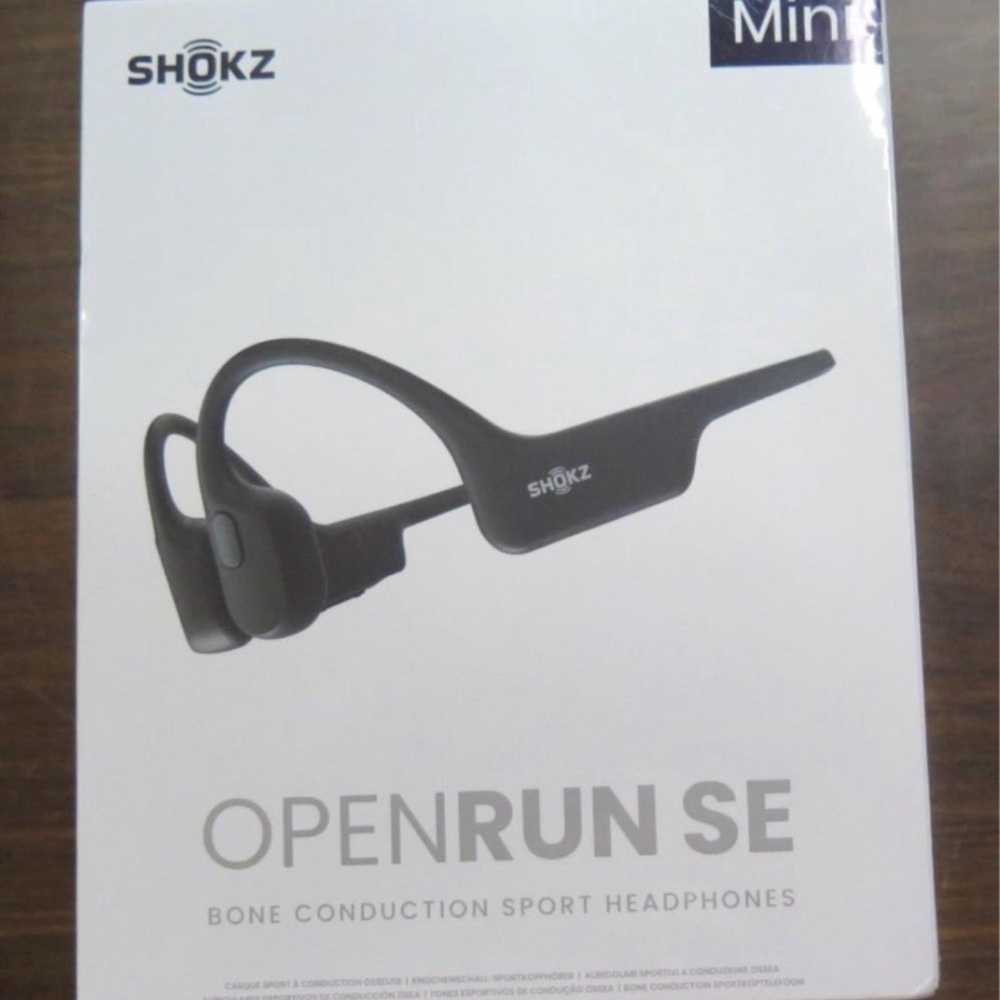 Shokz OpenRun SE mini Bone Conduction Headphones - Grey
